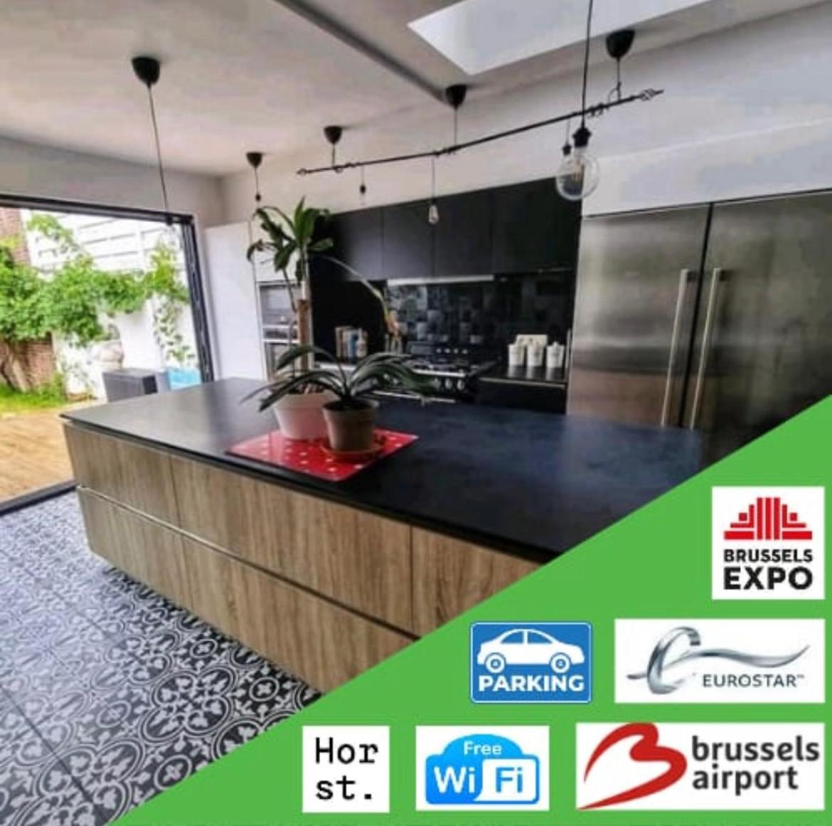 Appartement 3 Chambres Centre Vilvoorde Bruxelles Brusselsairport Expo Nato Anvers Wifi Free Parking 外观 照片